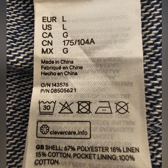 H&M Cropped Jacket LG - Picture 5 of 9